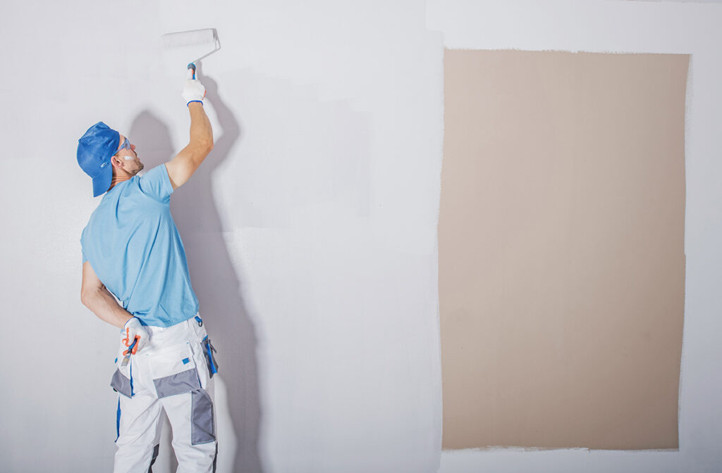 Room Painter at Work
